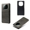 For Xiaomi Redmi Note 14 Pro+ 5G Case Calf Texture PU Leather Hard PC Protective Phone Cover