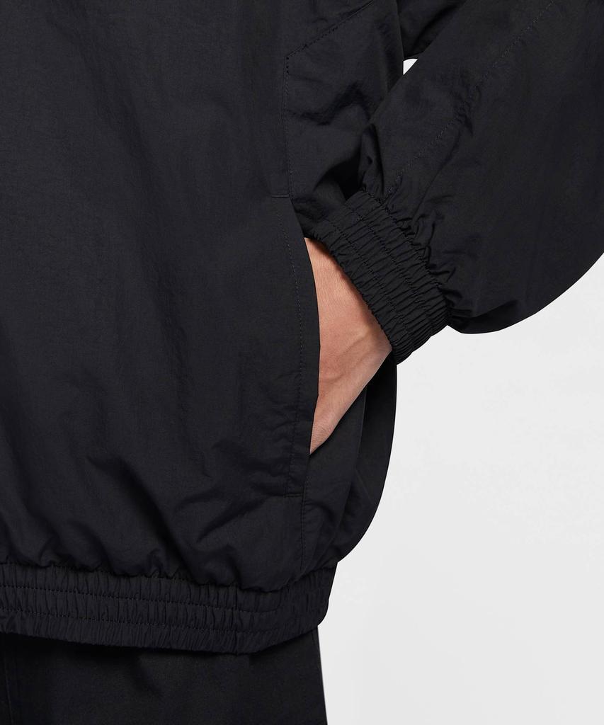 Nike Club Oversized Woven Track Jacket M - Black:White / Hq6110-010