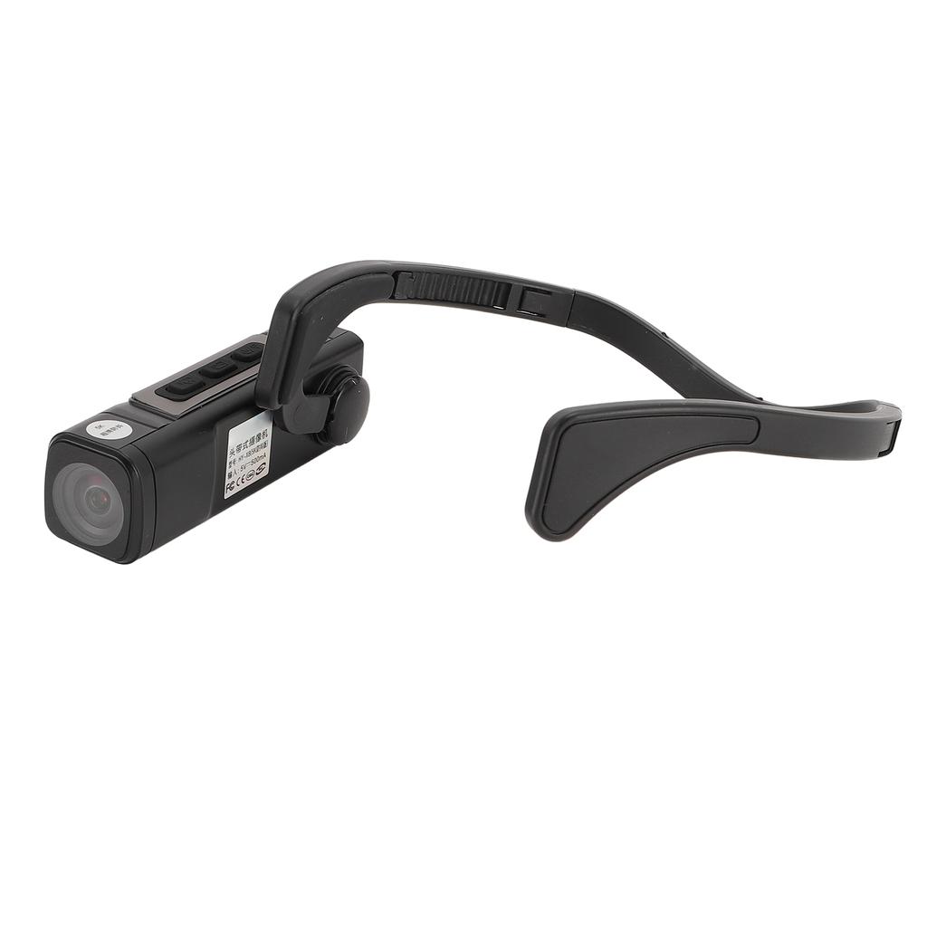 5K 30FPS Head Mounted Camera 30MP Wearable Video Camera Vlog Camcorder Anti Shake 130 Degree Wide Angle Auto Focus