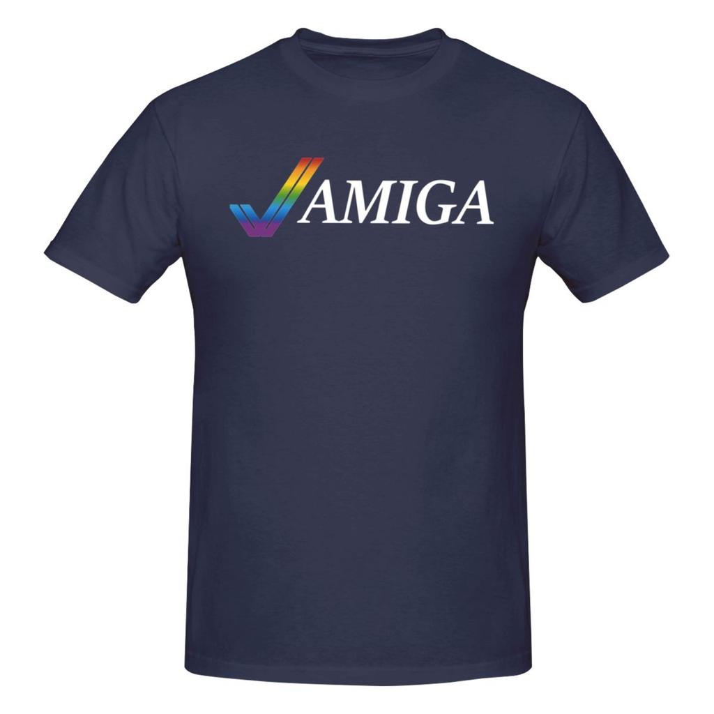 Unisex Amiga Gifts T Shirt Streetwear Oversized Cotton Crewneck Sleeve Tshirt Unisex