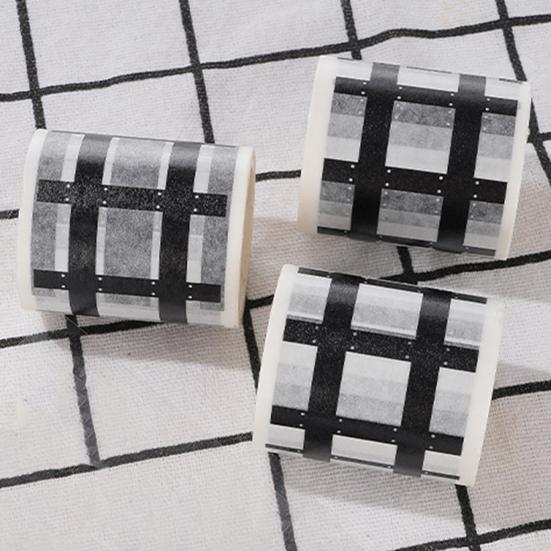 Roadway Tape Black Road Track Car Track Tape Dollhouse Miniature Decor Residue-Free Adhesive Sticker