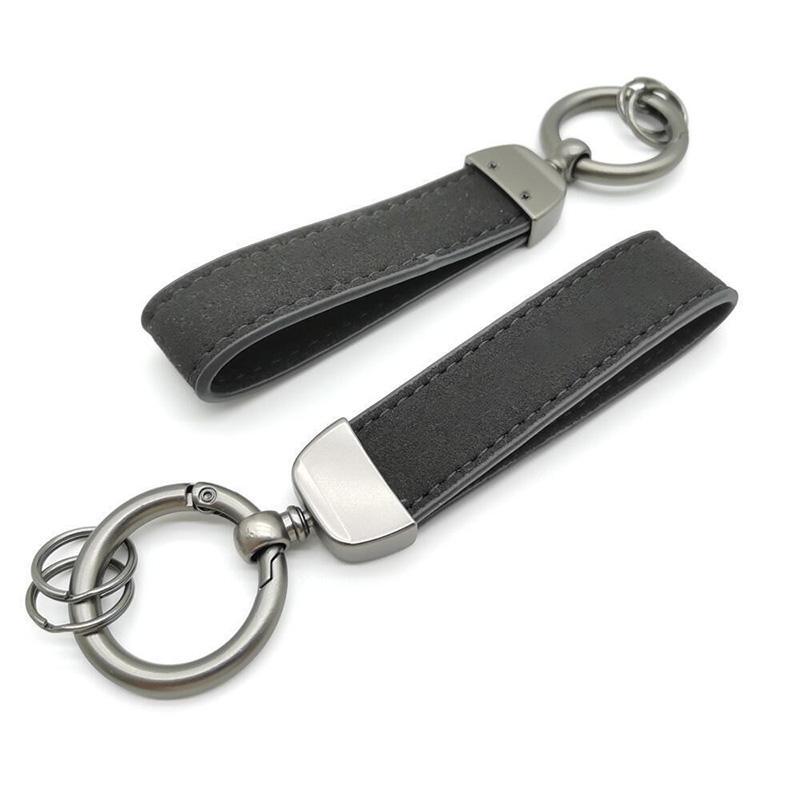 For BMW M E36 E64 E85 E60 F10 F30 F36 F32 F82 F83 F07 Z4 X3 X5 X6 Suede Leather Car Keychain Gift Pendant Keyring New Design hbcp90