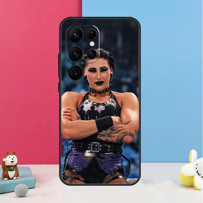 Rhea Ripley Case For Samsung Galaxy S22 S23 Ultra S9 S10 Plus Note 10 20 Ultra S20 S21 FE Soft Cover