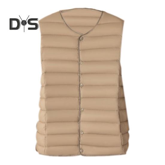 

Женское зимнее хлопковое пальто с круглым вырезом, тонкое, короткое, большого размера, с подкладкой, ветрозащитное, однобортное, внутренняя одежда, жилет XXL хаки