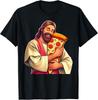 SALE Funny Jesus Pizza Lover Christian Humor Tee Pizza Joke Unisex T-Shirt Unisex T-Shirt
