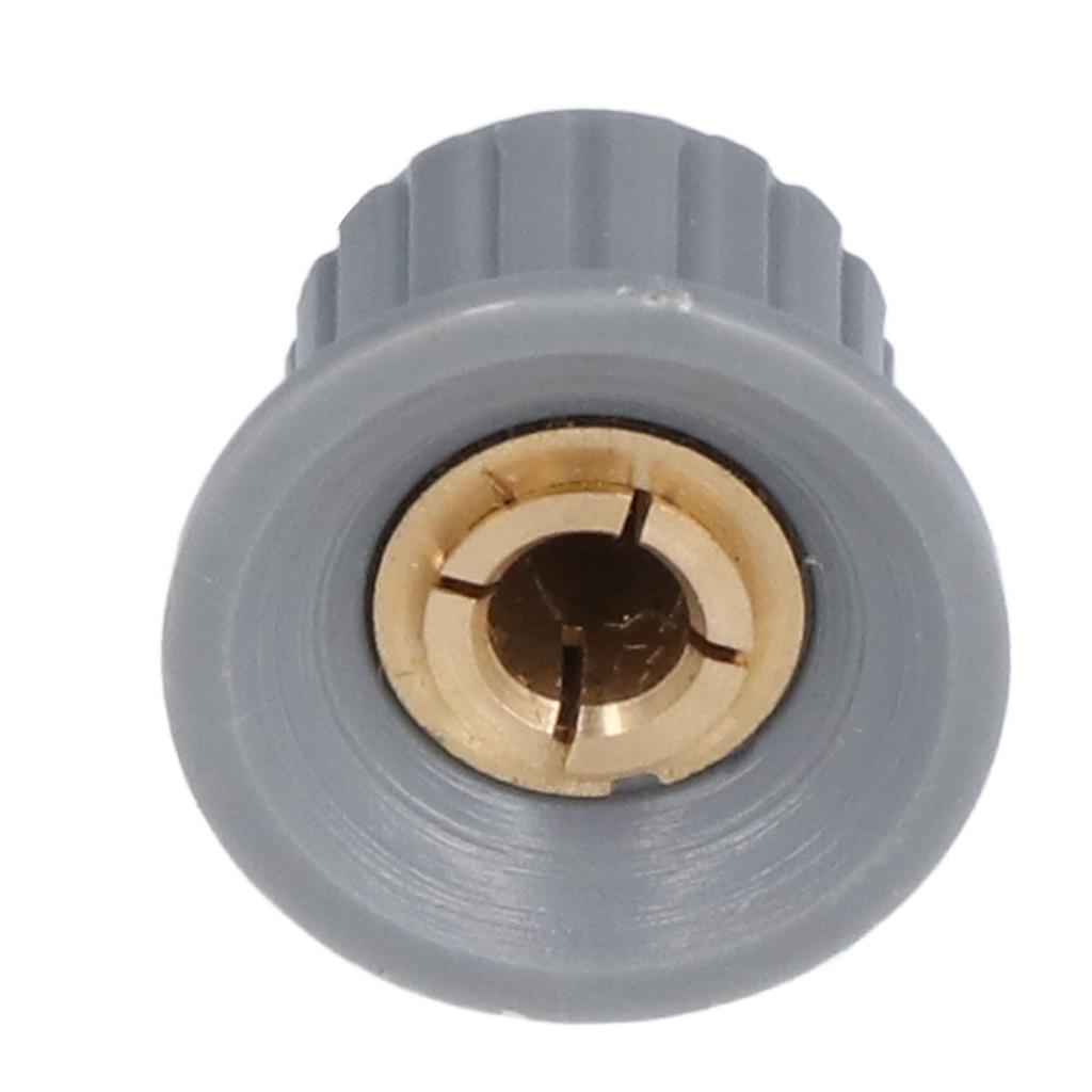 50Pcs Potentiometer Knob Cap Smooth Surface Burr Free Rustproof Corrosion Resistance WH118 2W 20S Kn