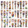32pcs, Funny Animal Bookmarks, Back to School Season, Christmas, Halloween, Suitable for Teachers, Readers, and Birthday Gifts.