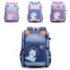 Breathable Durable Oxford Cloth School Backpack For Children With Fun Animal Patterns