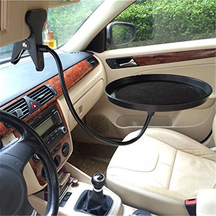 Universal Car Swivel Mount Food Holder Travel Cup Coffee Table Stand Eating Tray
