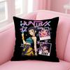 Anime K-pop Demon Hunter Cushion Cover Comfortable Reversible Pillow Cover Ideal for Car Sofa Bedroom & Beyond