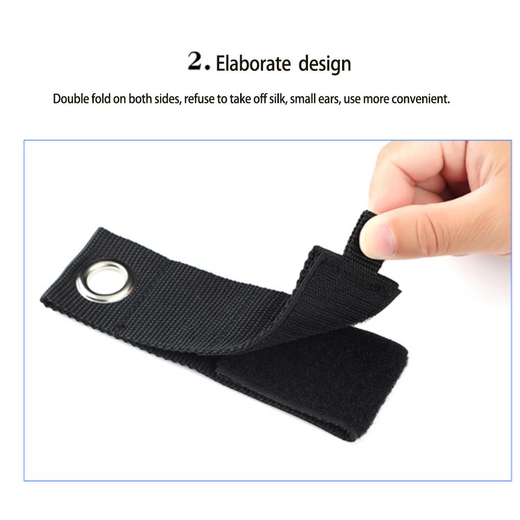 10PCS Extension Cord Holder Organizer Removable Heavy Duty Wear-resistant Lightweight Cable Straps Storage Belt Cords