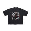 Vintage Washed Cotton Oversized Streetwear Tee Men Women 2026 Loose Fit Graphic Short Sleeve T-Shirt