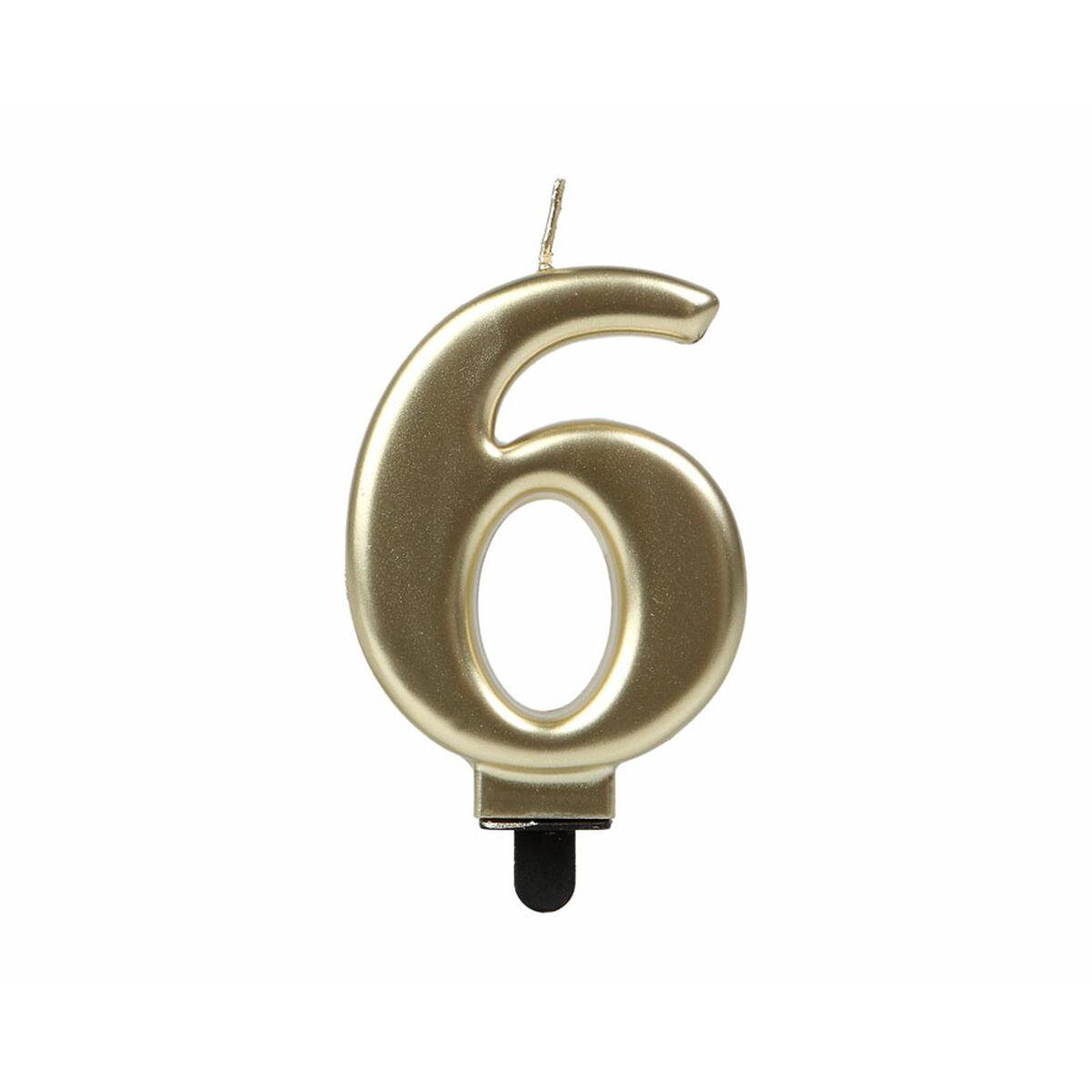 

Свеча номер 6 TU прозрачный