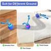 Interactive Dog Toys Touch Activated Bouncing & Jumping Dog Ball with Rope, Squeaky Doggie Toys To Keep Them Busy