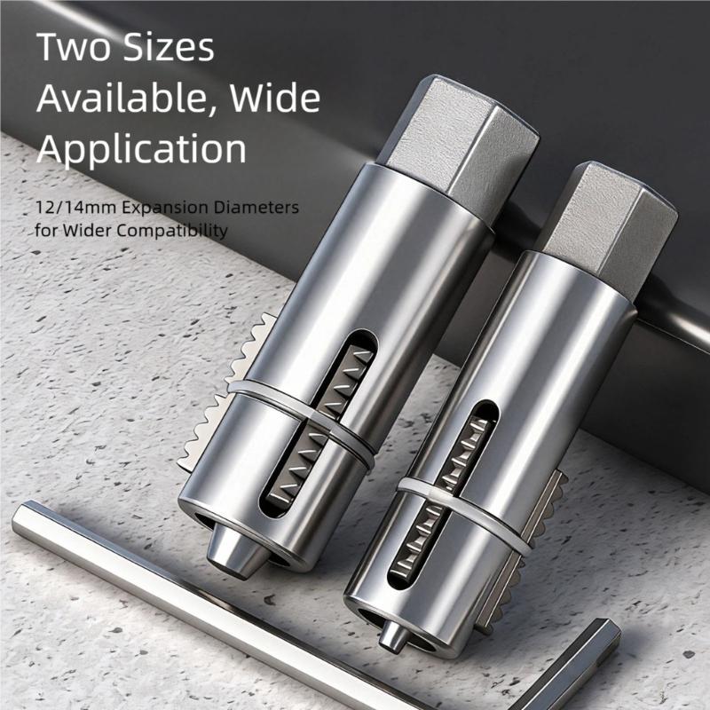 Broken Valves Thread Extractor Tool Faucet Removal Tool for 12mm14mm Diameter Stripped Pipe Extractor Set