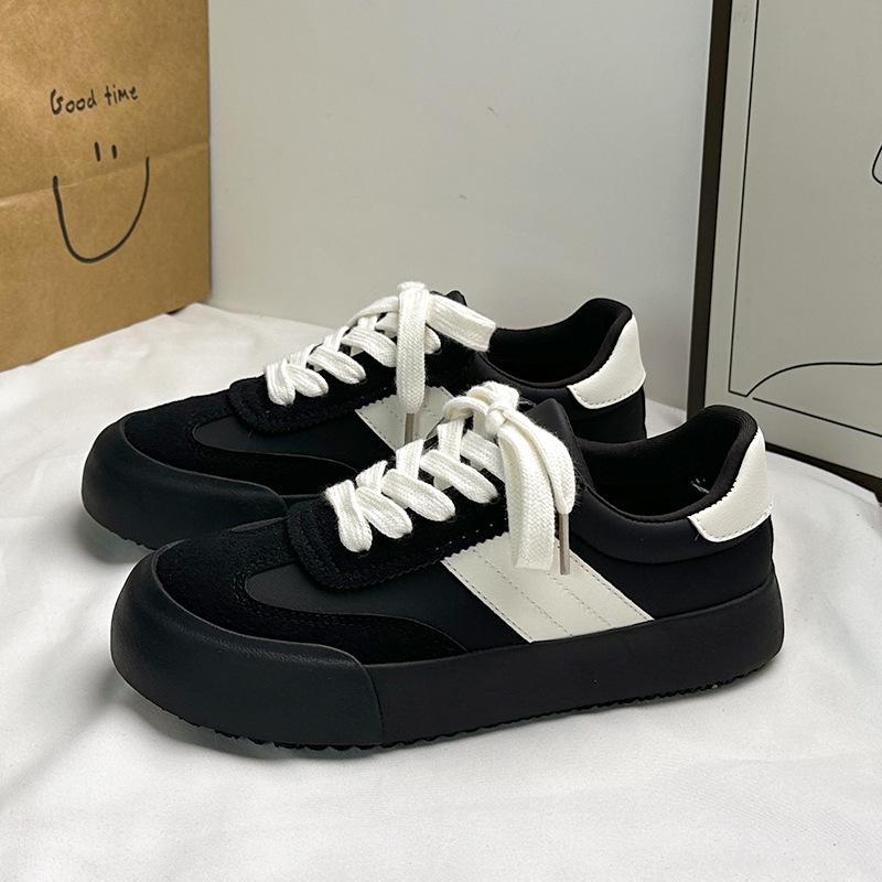 

66 женские осенние новые универсальные низкие кеды на плоской подошве, удобные кеды, повседневная обувь, контрастная мягкая подошва 35