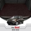 Auto-Kofferraum-Matten für Kia Soul 2016 2015 2014 2013 2012 2011 2010 Cargo-Liner Teppiche Autoteile Innenpolster Zubehör Abdeckungen