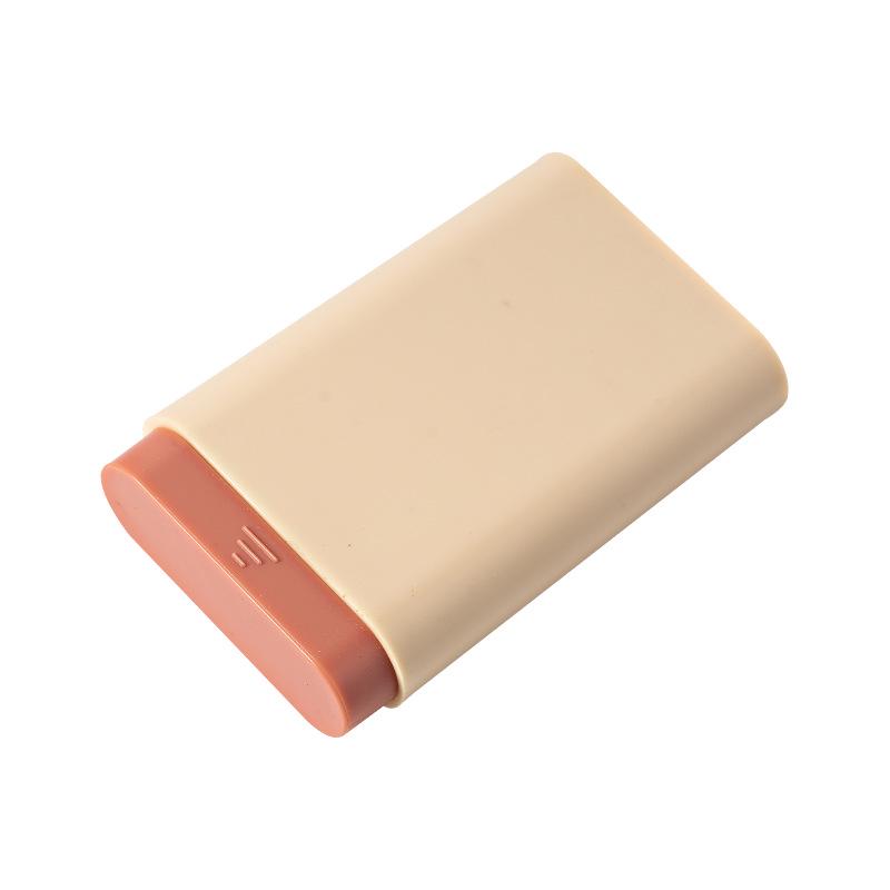 

Компактный пыленепроницаемый органайзер для таблеток с 6 отделениями для путешествий и использования на открытом воздухе - Идеально подходит для пожилых людей и детей розовый