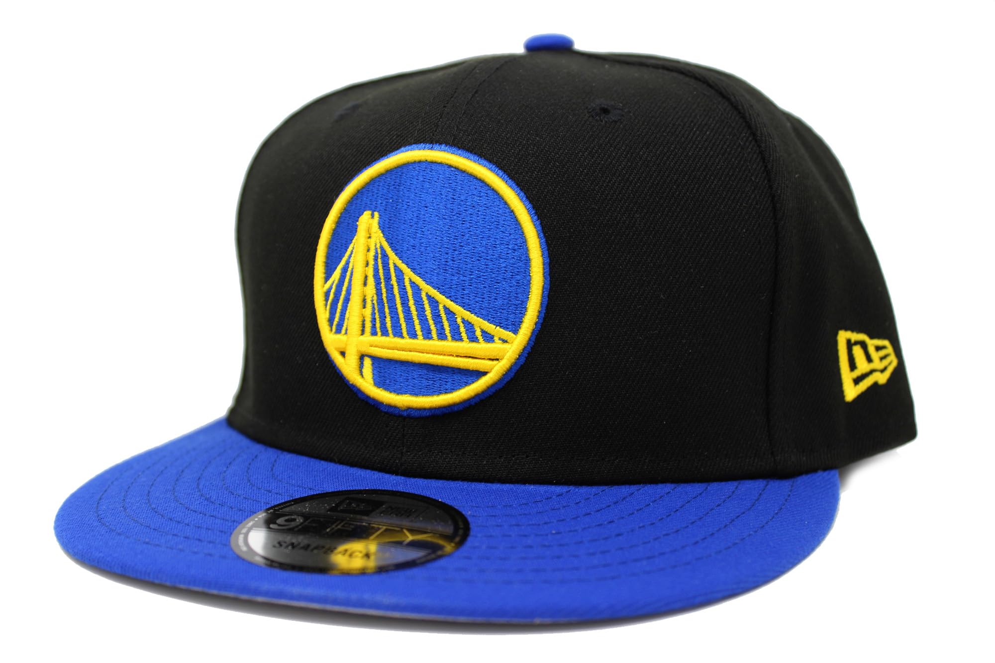 New Era 9FIFTY GOLDEN STATE WARRIORS Cap One Size Fits All (Black/Blue)
