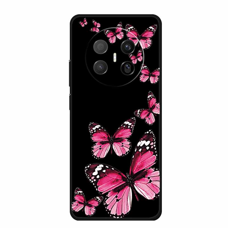 Black Silicone Case For Huawei Mate 70 Air 2025 Case Cartoon Cat Soft Back Cover For Huawei Mate 70 Air Phone Case Funda Coque