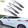 Fits For Hyundai Elantra 2011-2015 Door Handle Cover Chrome Molding Trim New
