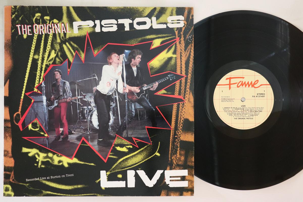 

LP Record ORIGINAL PISTOLS - Original Pistols Live FA4131491 FAME 1986 UK Rock Used
