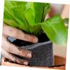 Trådstrikket rustfritt stål Plant Mesh Bag Tett Mesh Plantebeskyttelse Nye planter rotposer