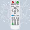 Replaced Remote Control Fit for for PA503X Q-3101 PA502S PJD51 Projector Q-3101 Remote Control Replacement White