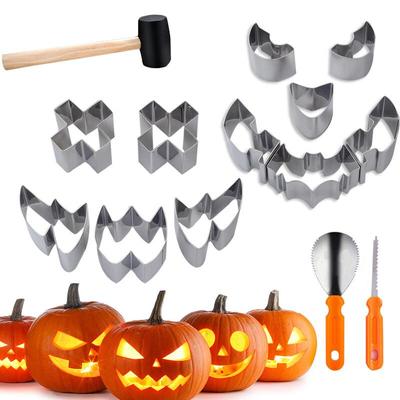 Halloween Pumpkin Carving & Cookie Baking Set