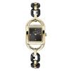 Watch FURLA CHAIN SQUARE Chain Square Black Dial Stainless Steel Quartz 25MM Watch Jewelry Accessory WW00026002L2 Women's [Item]