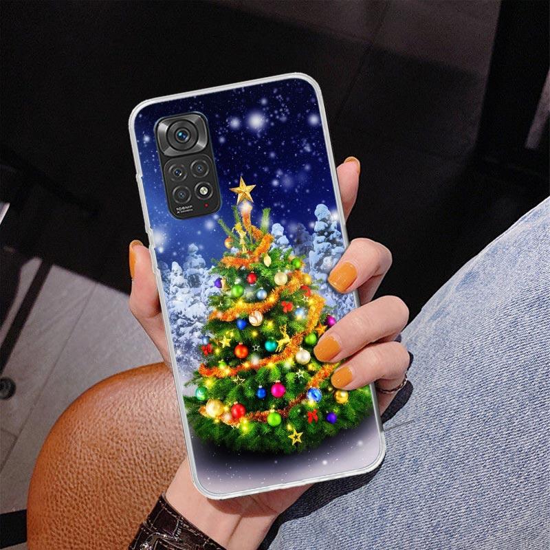 Merry Christmas Tree Snow Phone Case For Xiaomi Redmi Note 15 14 13 12S 12 11 Pro Plus 14S 11S 11E 10 10S 11T 5G Personalized Co