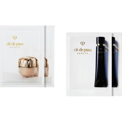 Cle de Peau Beaute Rozjasňující krémový make-up a podkladová báze - zkušební sada