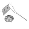 QX2E Stainless Steel Gold/Silver Stand Card Holders for Professional Catering Display