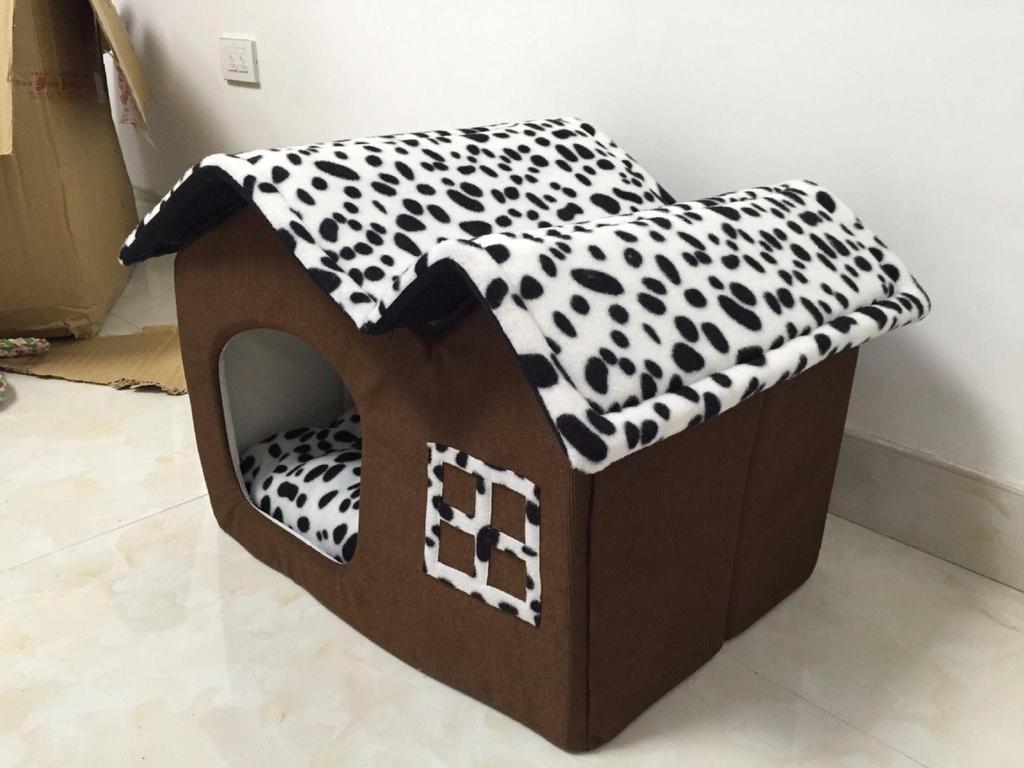 dog bed with roof