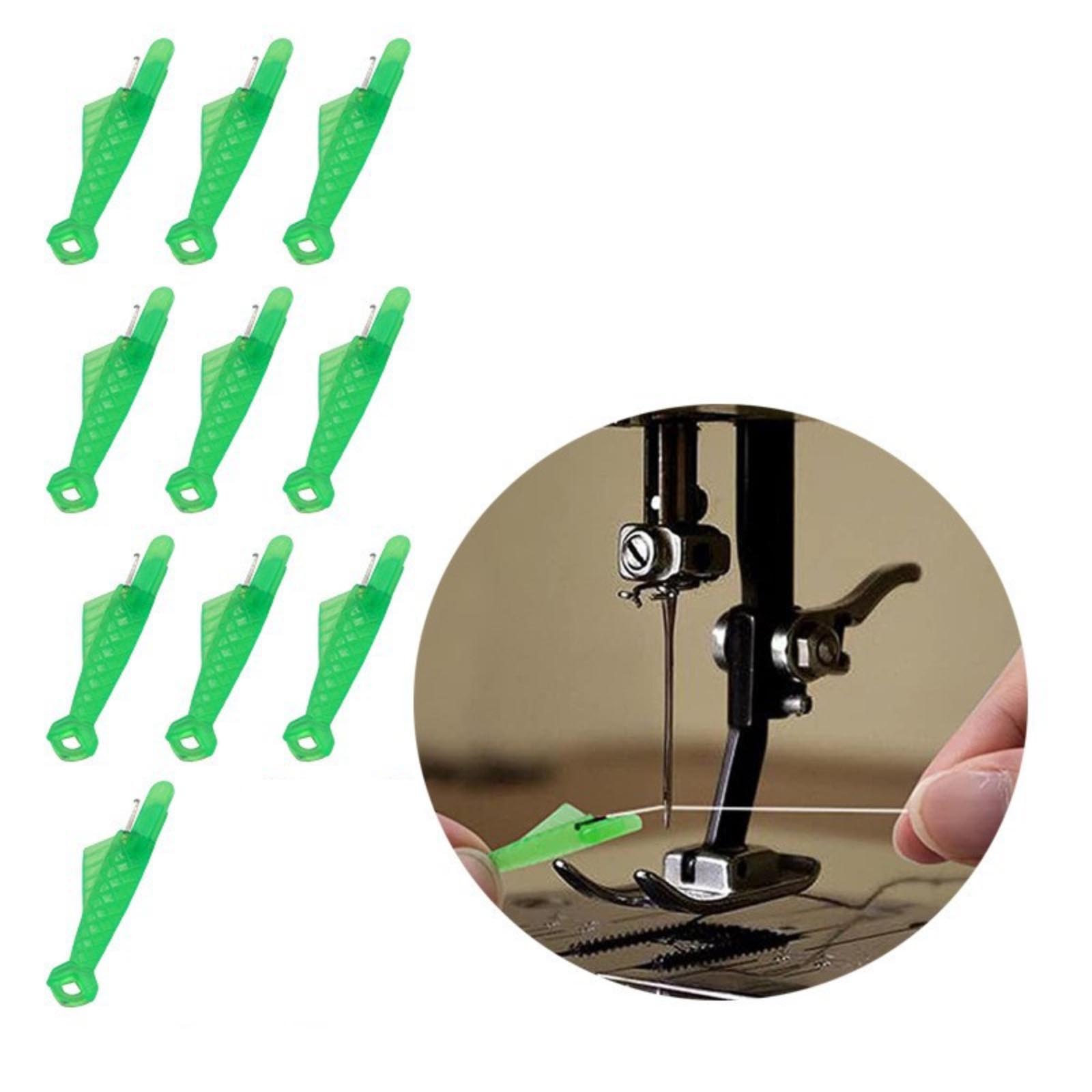 

10 шт. Формований нитковдівач Пластикова швейна коробка Відповідний нитковдівач One Size