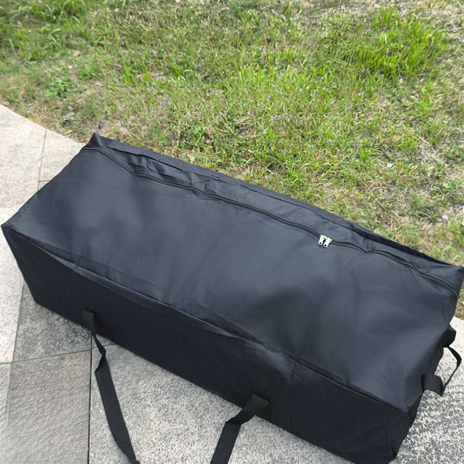 

Сумка для хранения походного снаряжения, многоцелевая, на молнии, практичная, прочная, спортивная палатка 110x39x36cm