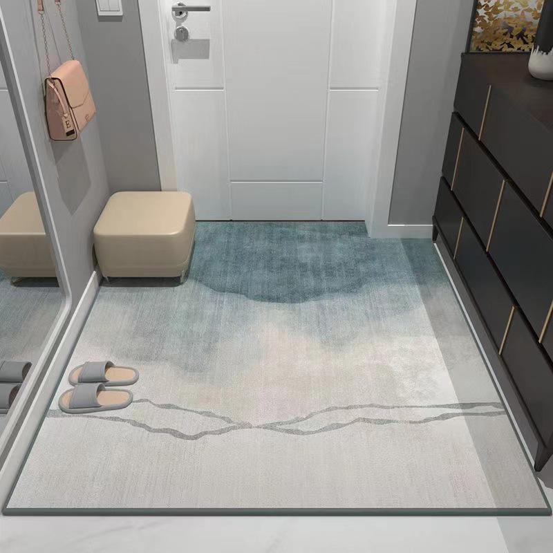 Luxury Printed Entrance Doormat: Dirt-Resistant Household Foyer Pad