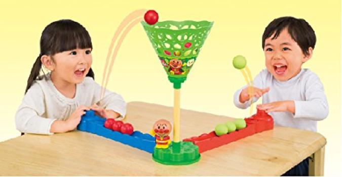 AGATSUMA Anpanman Forest Ponpon Ball Container