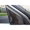 For Nissan Kicks 2017- Carbon Fiber Front Triangle A Pillar Cover Trim Decor