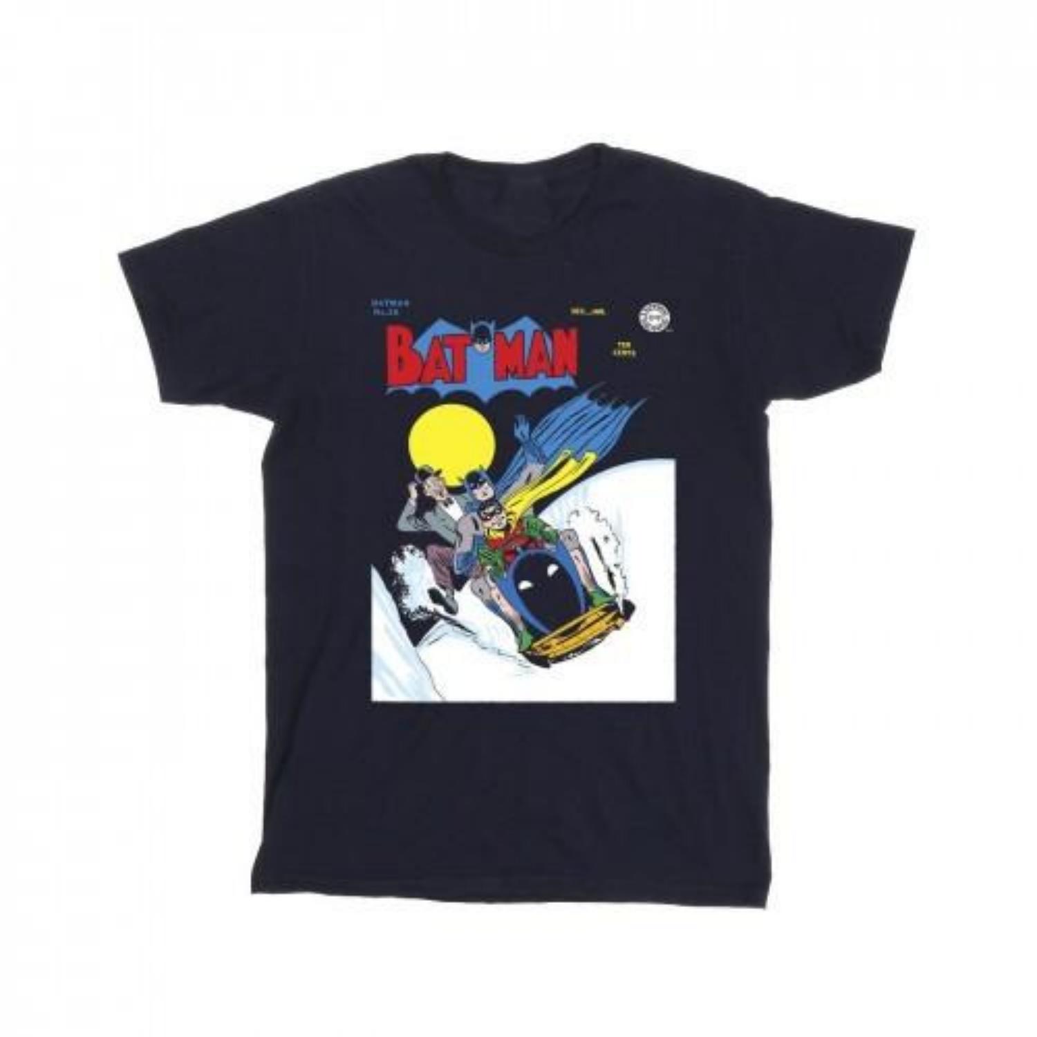 DC Comics Mens Batman Snow Mobile T-Shirt XXXXL