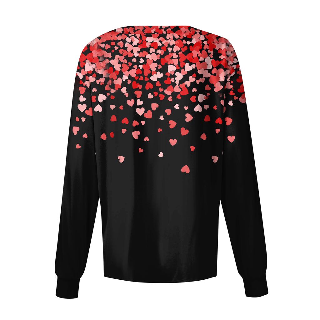 Women Long Sleeve Printed Pocket Working Stand Collar Single-breasted Protective Overalls Cardigan Jacket Top
