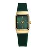 Square Watch Women Waterproof Silicone Strap Analog Display Simple Fashion Quartz Casual Business Fashion Accessory - Birthday Anniversary Christmas