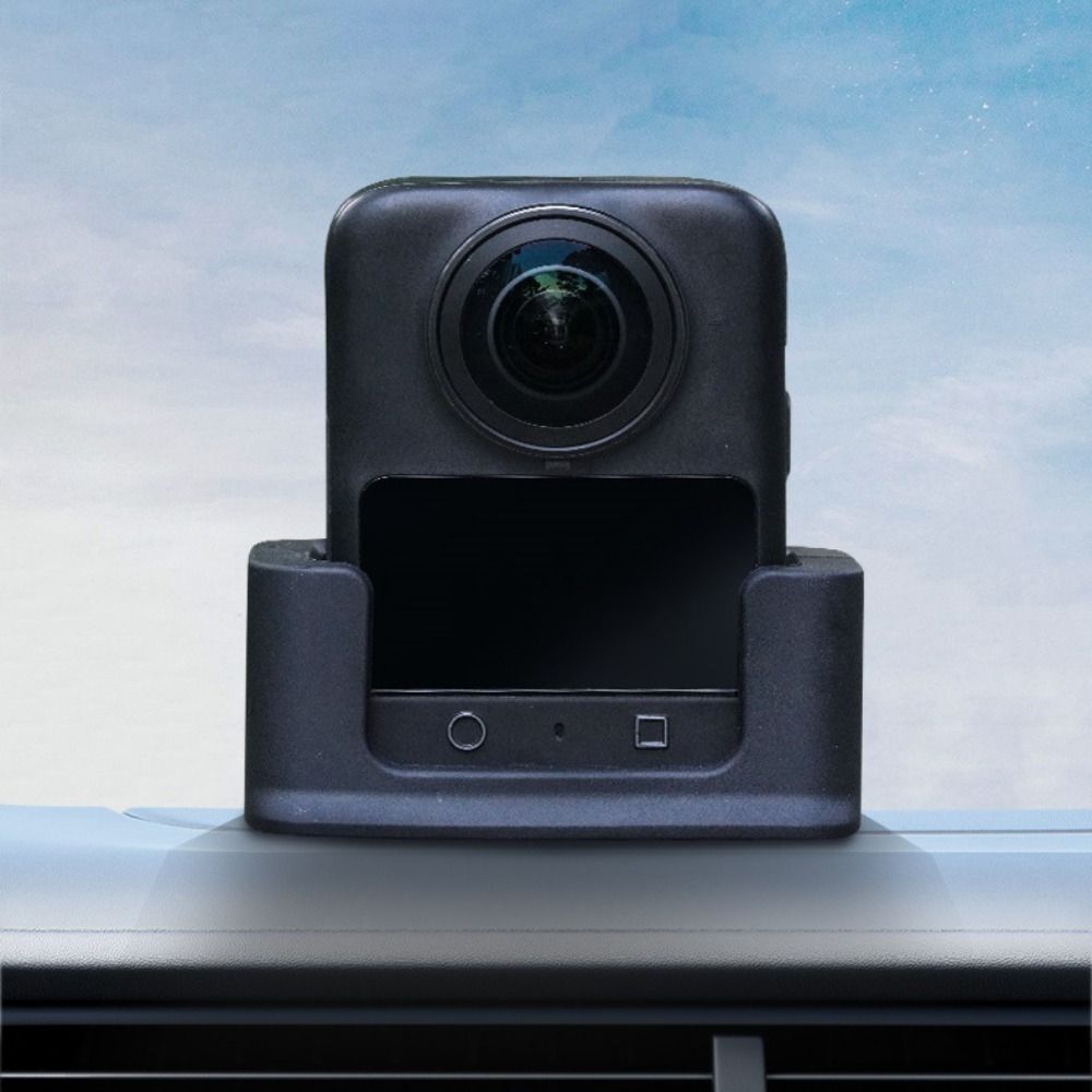 Anti-shake Car Camera Support Base Charging Slot Stand Holder for DJI Osmo 360 Photography