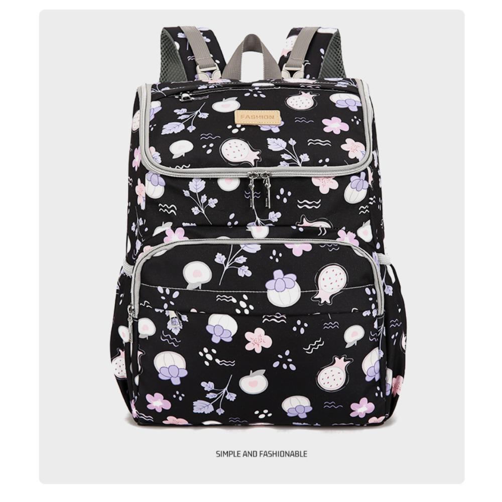 Japan and South Korea high-value large-capacity niche versatile printed junior high school students backpack