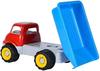LKW Kipper with Excavator Toy Set, 29cm/36cm, Soft Rubber Tires, Sand Play Toys for Kids Ages 10 Months and Up