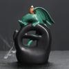 Ceramic Vintage Dragon Backflow Incense Burner, Home Decor, Tabletop Decor, Home Aromatherapy Christmas Gifts (Without Incense)
