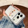 Compatible Apple 17 Pro Max Orange iPhone 17 Case with Cute Animals for 16 Pro - High-End Feel