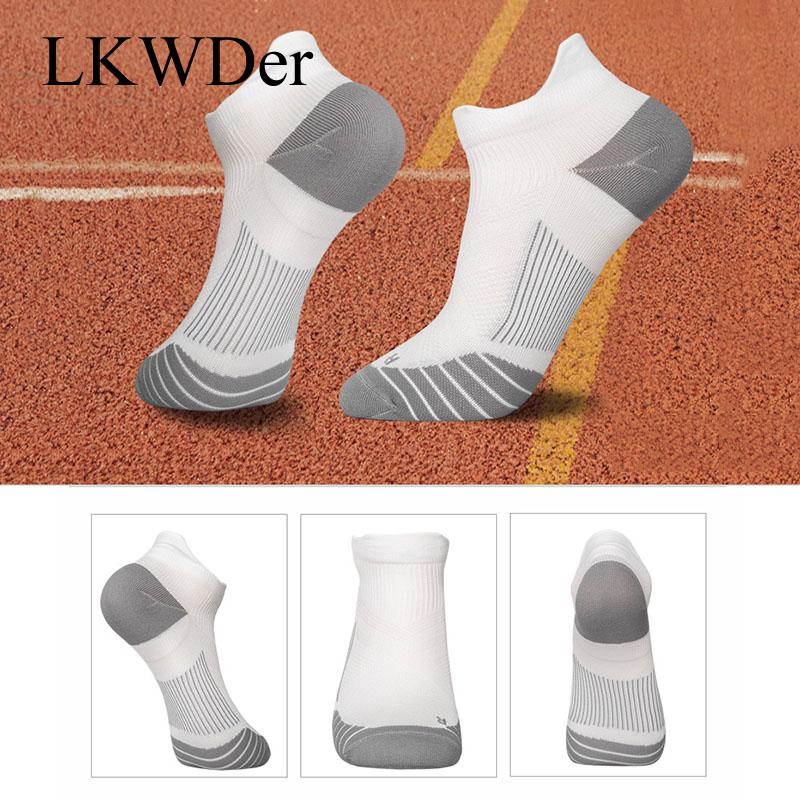 LKWDer 3 Pairs Unisex Sport Socks Women Men Short Tube Breathable Socks Outdoor Running Basketball Large Big Size 45,46 Socks