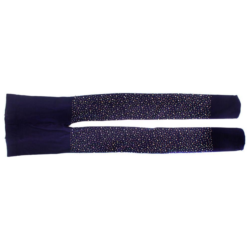 Gymnastics Figure Skating Pants Pantyhose Rhinestone Tights Ice Skating Socks Autumn Winter