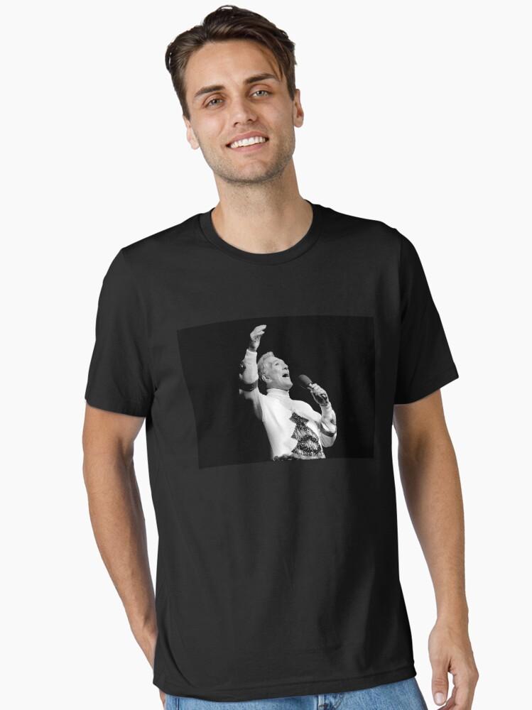 Andy Williams Andy Williams - Bw Photograph Essential T-Shirt